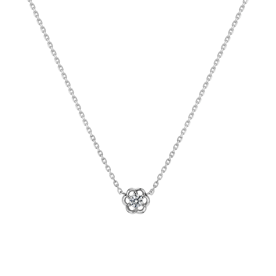 Diamond necklace Flower Spirit