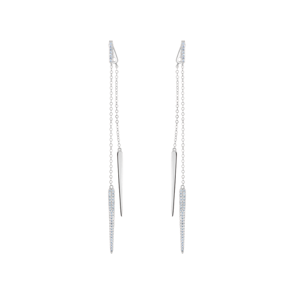 Diamond earrings Calyx