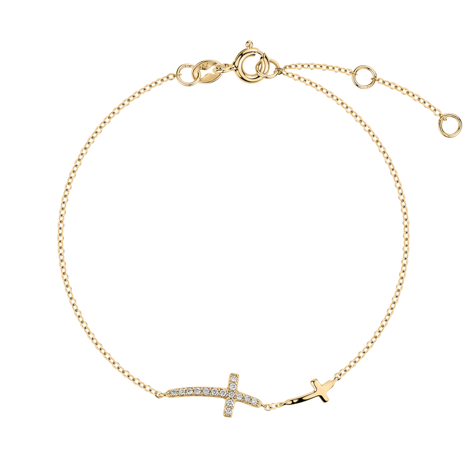 Diamond bracelet Crosselle