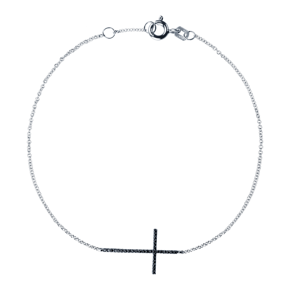 Diamond bracelet Big Cross