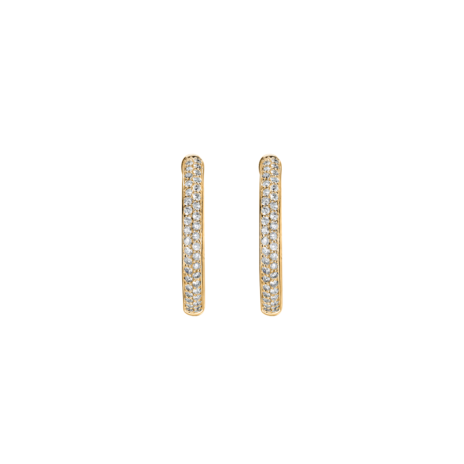 Diamond earrings Sparkling Wish