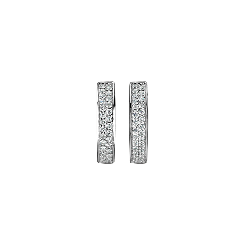 Diamond earrings Midnight Jewel