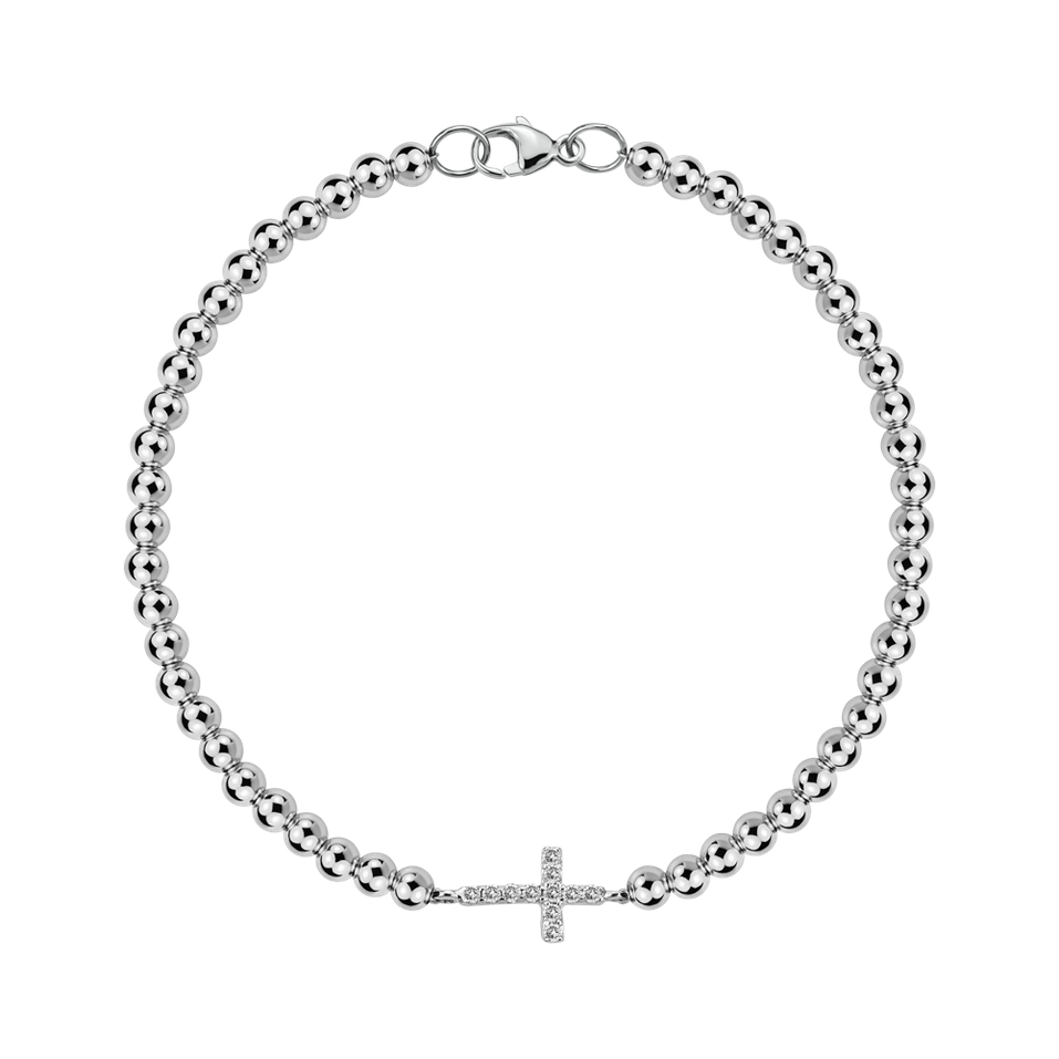 Diamond bracelet Cure of Cross