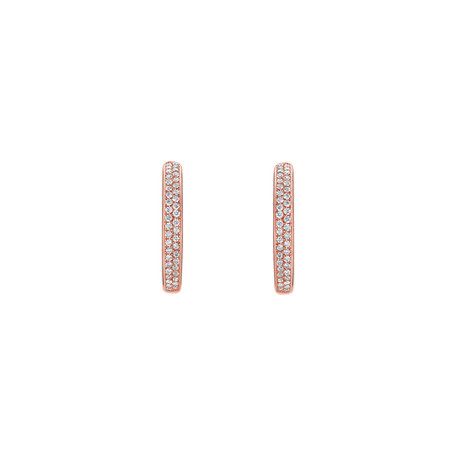 Diamond earrings Electric Ember