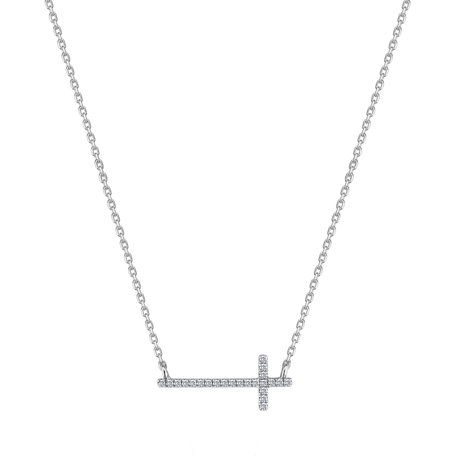 Diamond necklace Crosslight