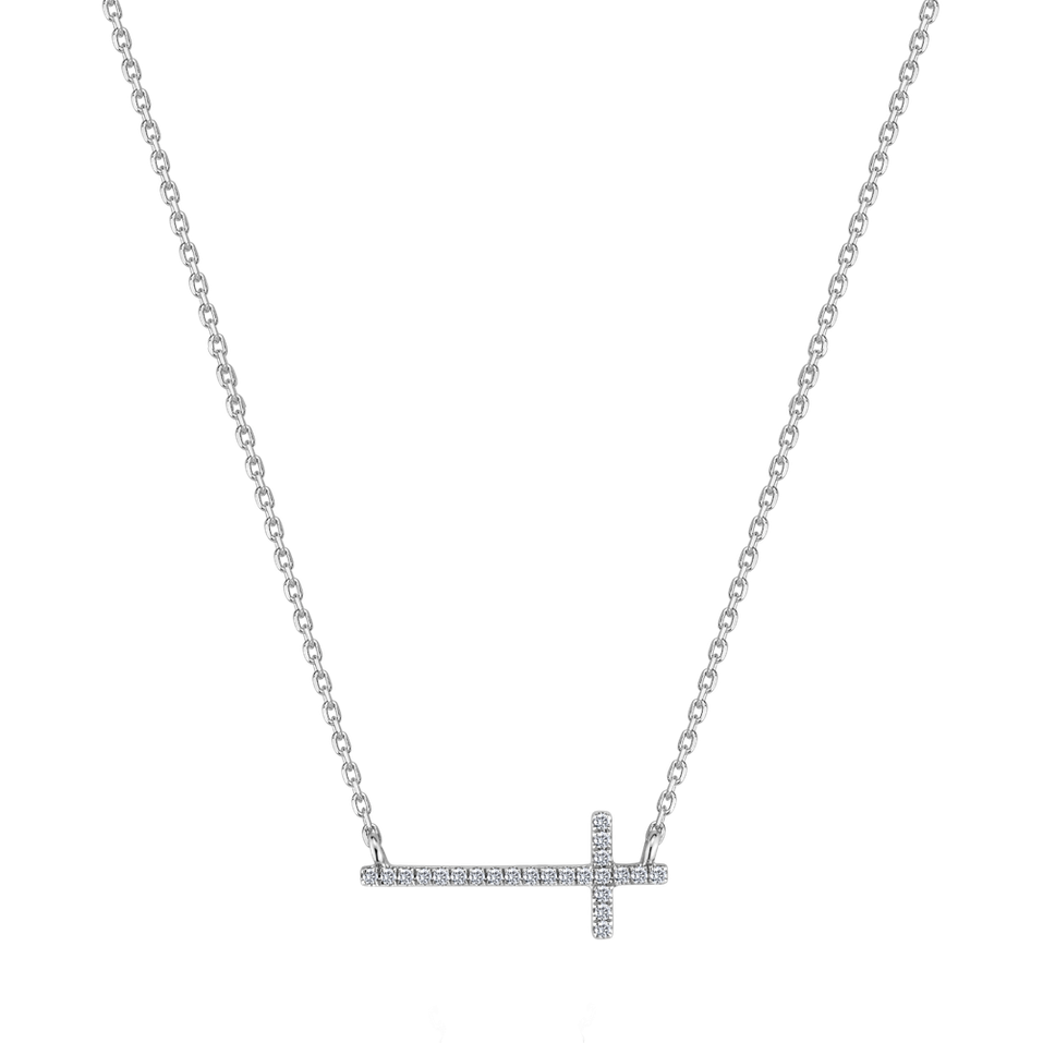 Diamond necklace Crosslight