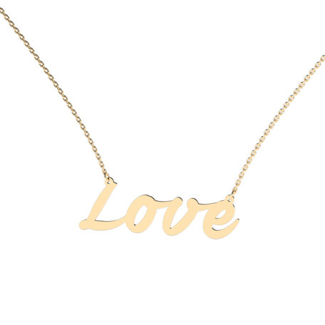 Diamond necklace Love Treasure