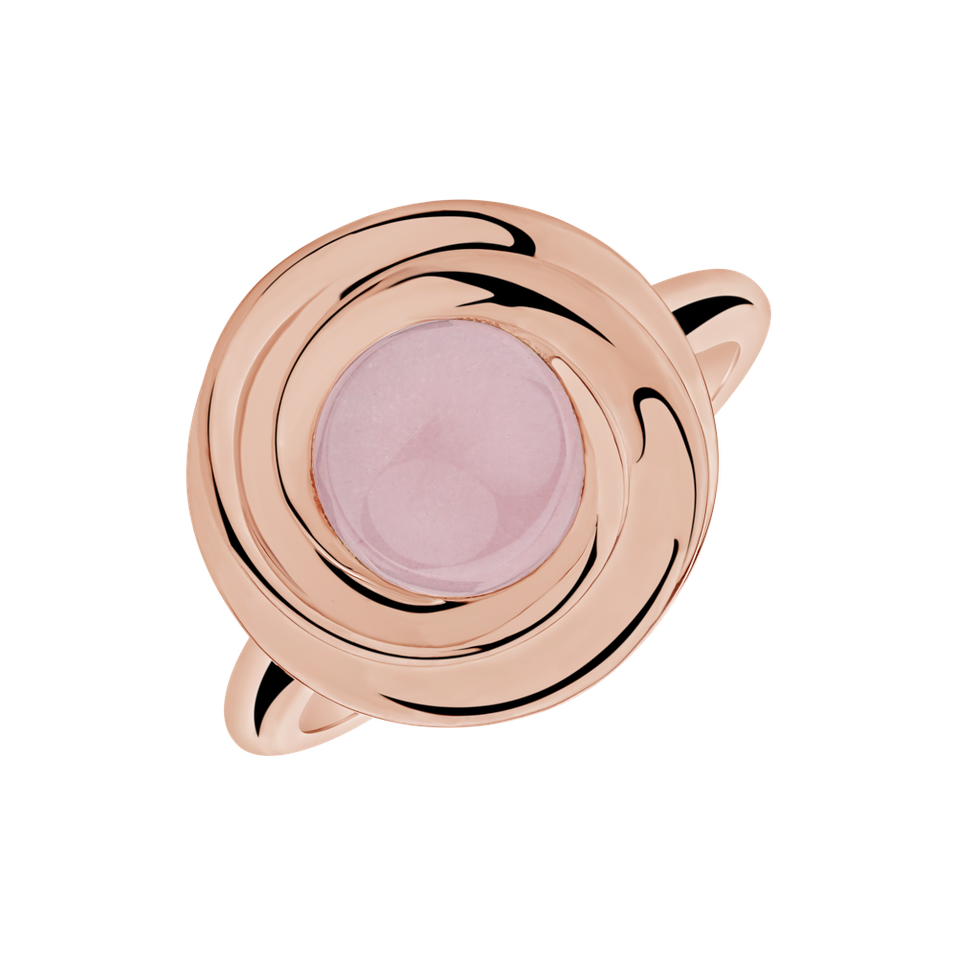 Ring with Rose Quartz Lorelle