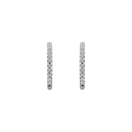 Diamond earrings Mystic Halo