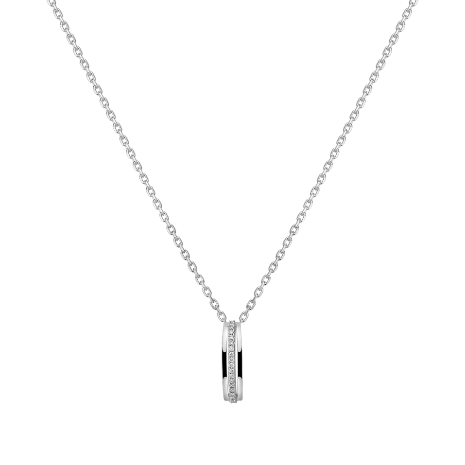 Diamond pendant Elegant Line