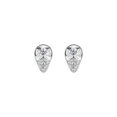 Diamond earrings Luminous Drop