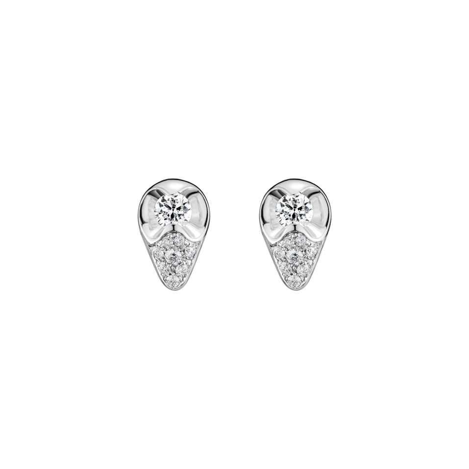 Diamond earrings Luminous Drop