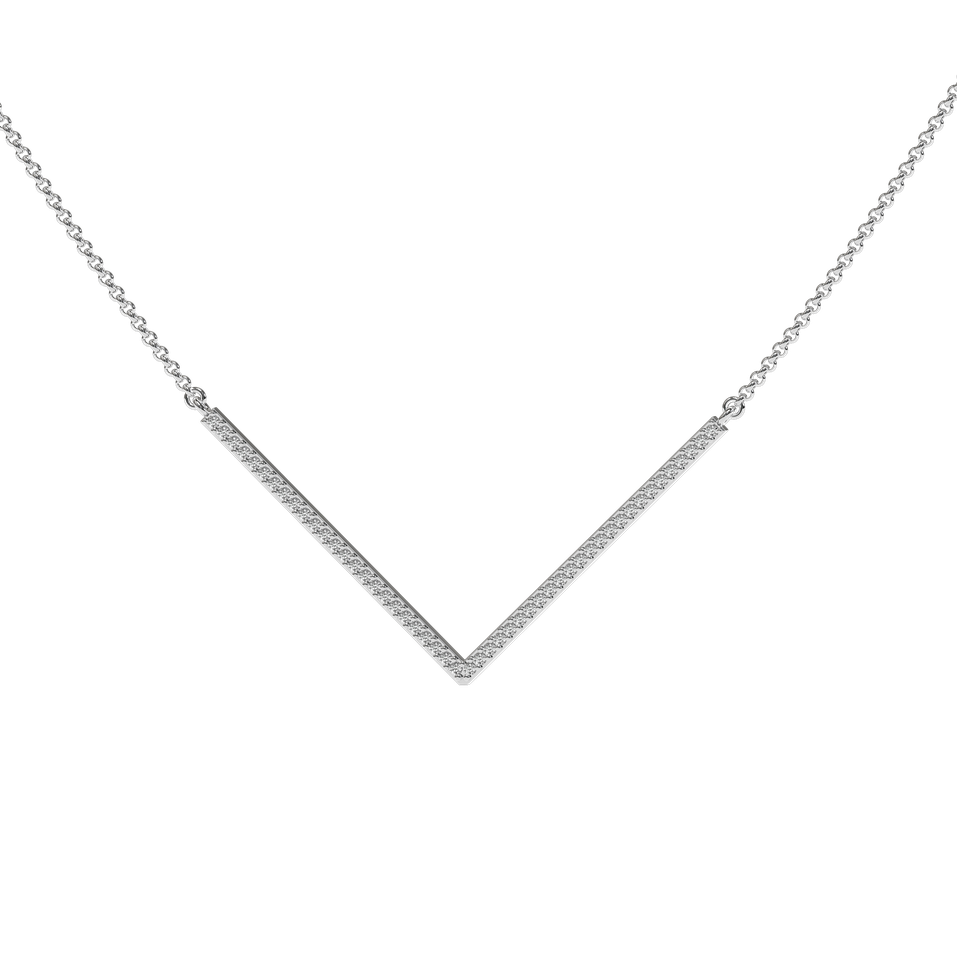 Diamond necklace Victory Line