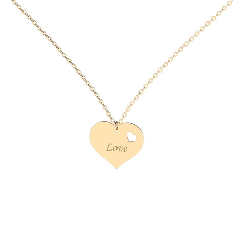 Diamond necklace Double Love