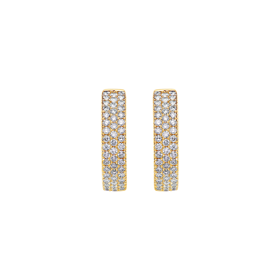 Diamond earrings Seraph Waterfall