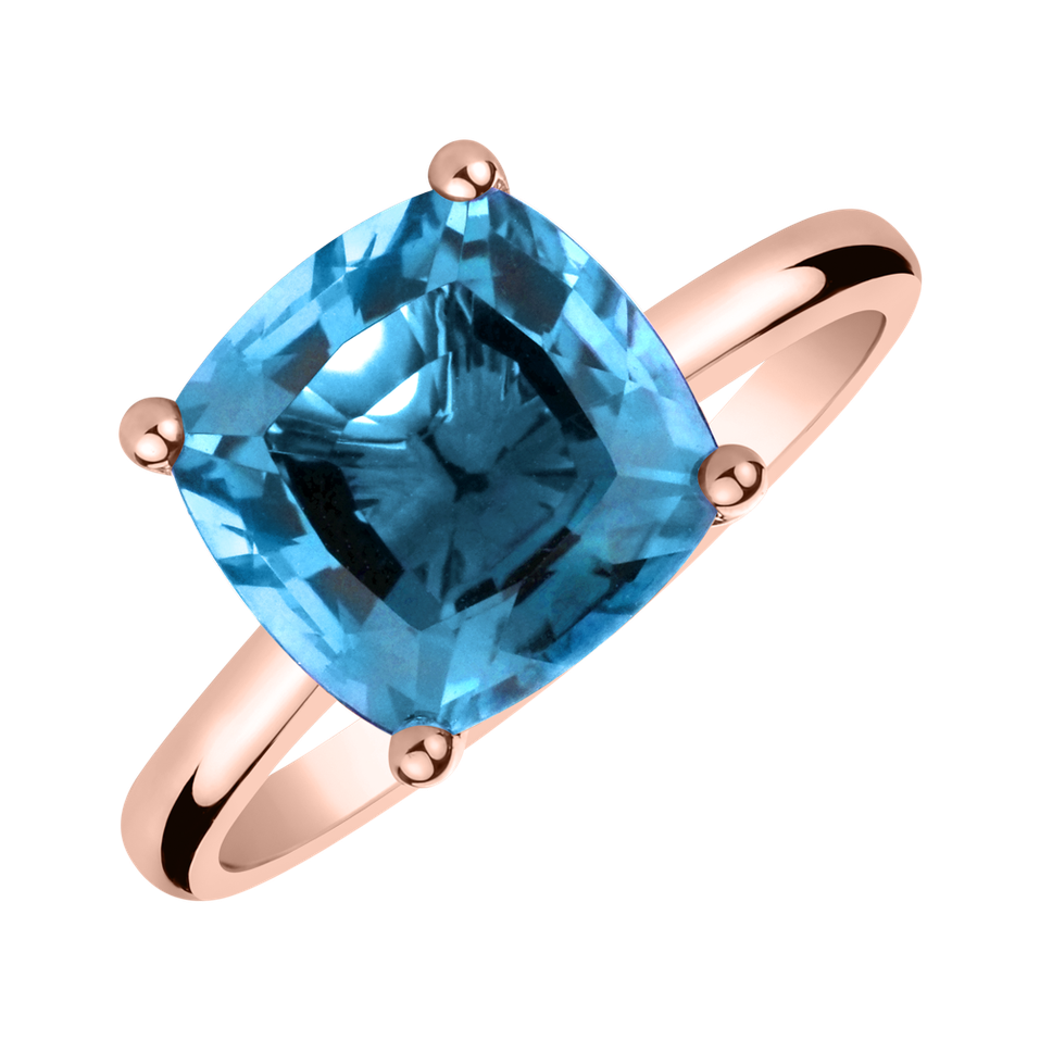 Ring with Topaz Swiss Bonbon