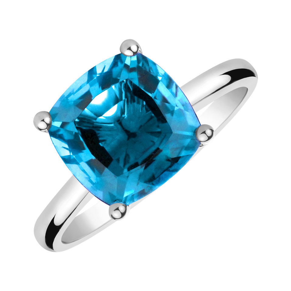 Ring with Topaz Swiss Bonbon