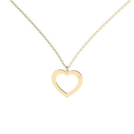 Diamond necklace One Heart