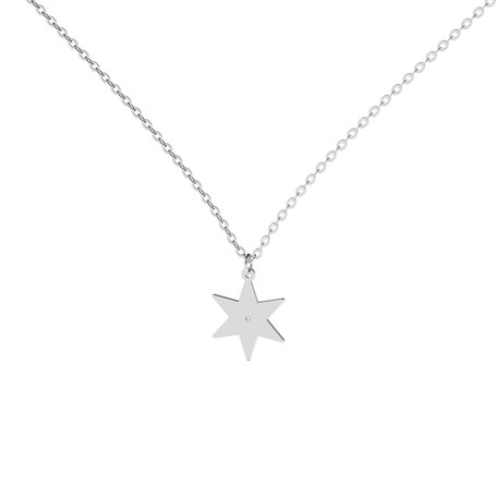 Diamond necklace Star