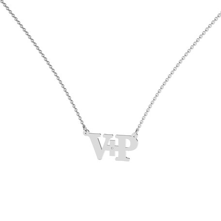 Diamond necklace Initials