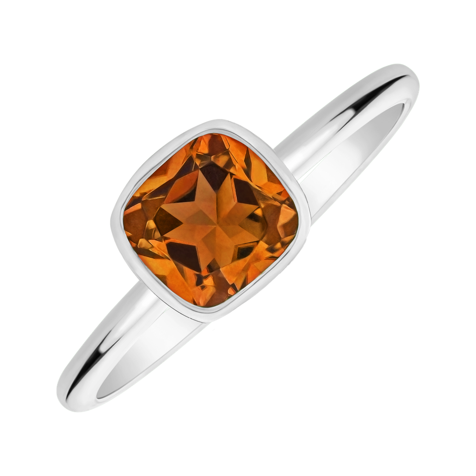 Ring with Citrine Bonbon