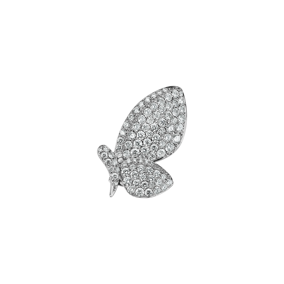 Diamond brooch Magical Butterfly