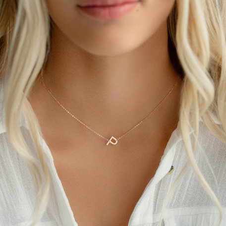 Diamond necklace Big Laser Line P