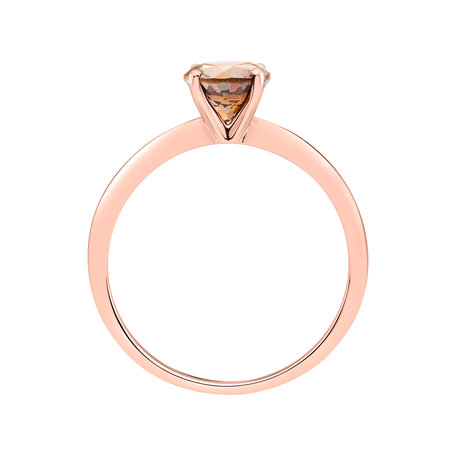 Ring with Morganite Bonbon