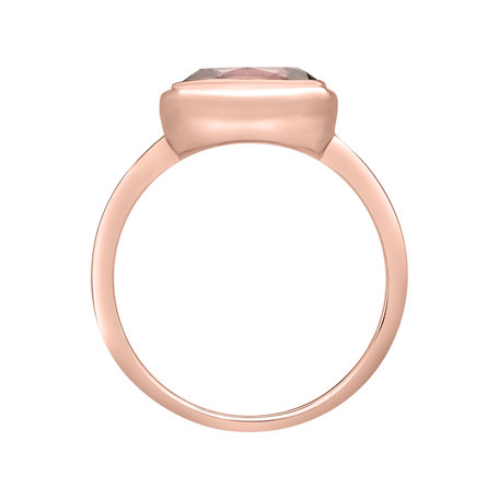 Ring with Morganite Bonbon