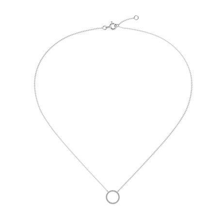 Diamond necklace Little Circle