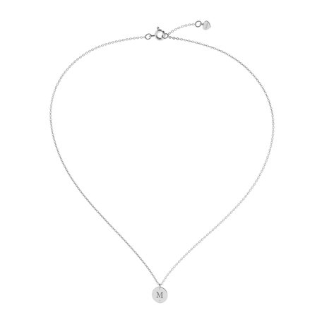 Diamond necklace Little Coins M