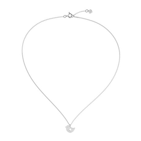 Diamond necklace Love Bird