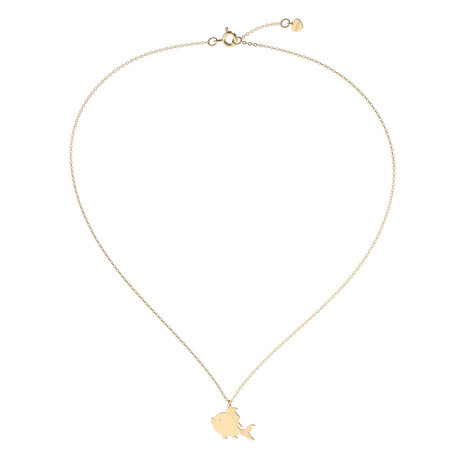 Diamond necklace Goldfish