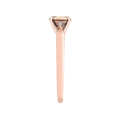 Ring with Morganite Bonbon