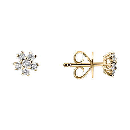 Diamond earrings Sparkless