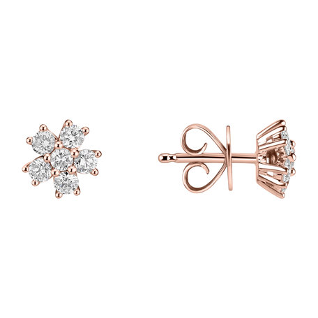 Diamond earrings Sparkless