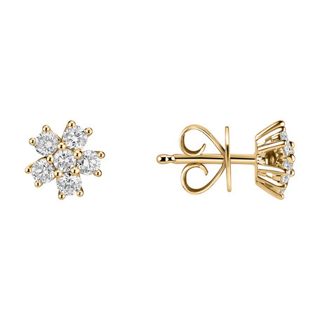 Diamond earrings Sparkless