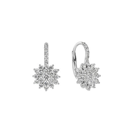 Diamond earrings Evening Sky