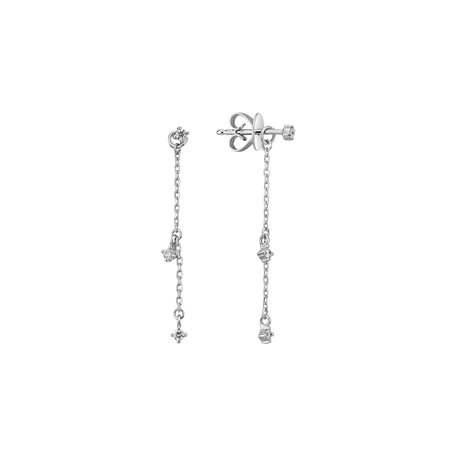 Diamond earrings Samba