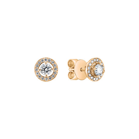 Diamond earrings Sparkling Rain