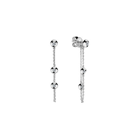 Diamond earrings Magical Waterfall