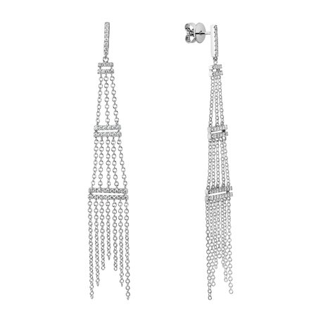 Diamond earrings Chrisula