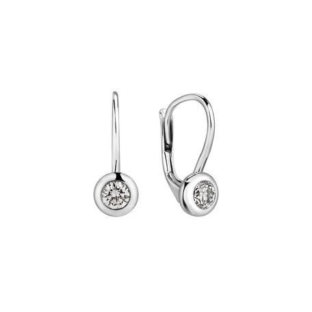 Diamond earrings Sparkling Dots