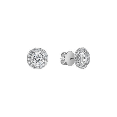 Diamond earrings Snowy Claire