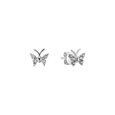 Diamond earrings Diamond Butterfly