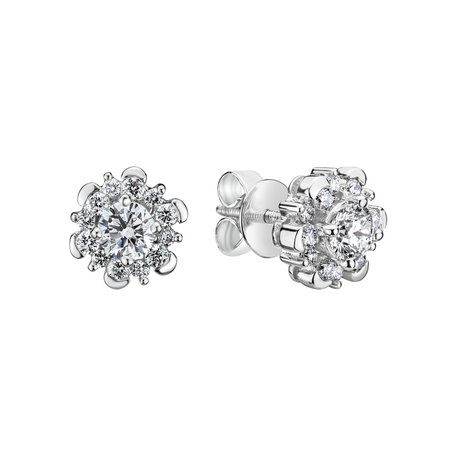 Diamond earrings Crystal Breeze