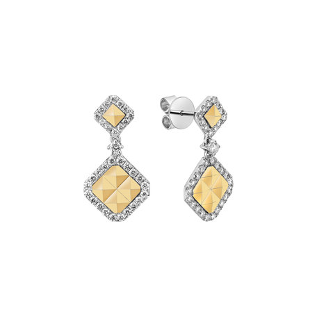 Diamond earrings Valeriene